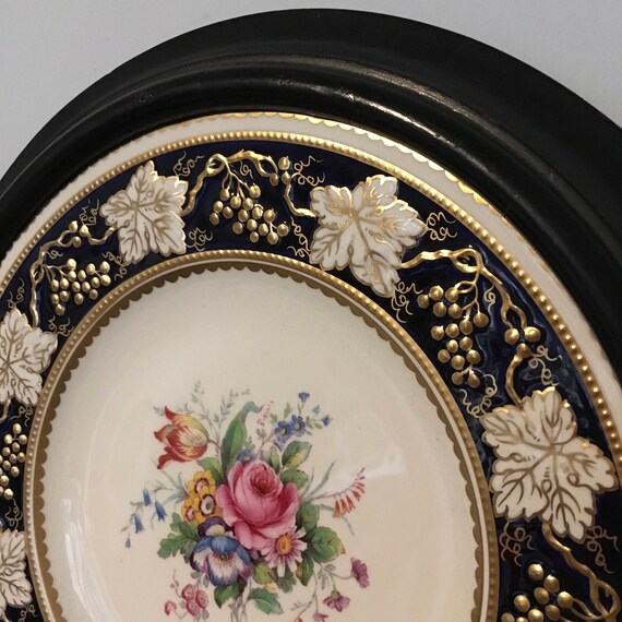A Very Desirable Royal Crown Derby Vine Cobalt Image 0