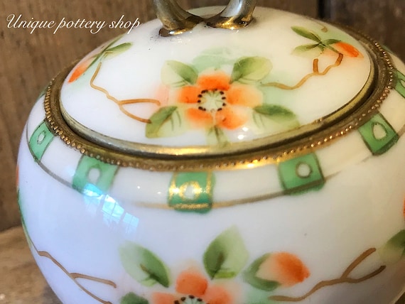 蓋付きの美しい日本製磁器鍋 - Etsy 日本