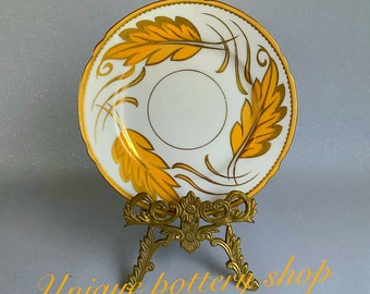 A stunning and rare Shelley tea plate