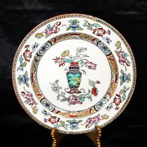 A great Antique ,chinoiserie,ironstone cabinet plate