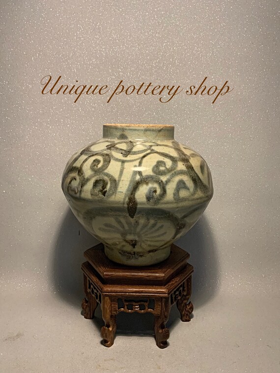 見事な中国元朝時代のアンティーク花瓶 - Etsy 日本