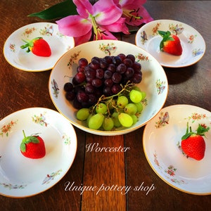 Royal Worcester fruit set