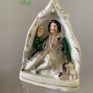 A rare English antique, Staffordshire pearlware figurine