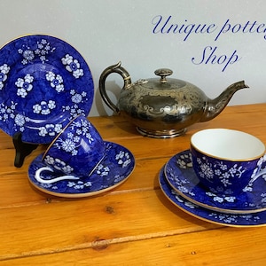 A beautiful and rare 19th c English tea set