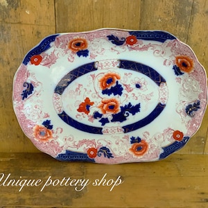 A great 20century, English, Art nouveau, meat or serving  platter