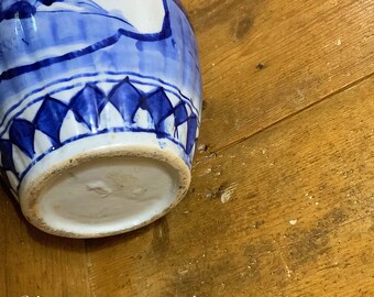 20 世紀の日本製のコバルトブルーの磁器製大型花瓶。 - Etsy 日本