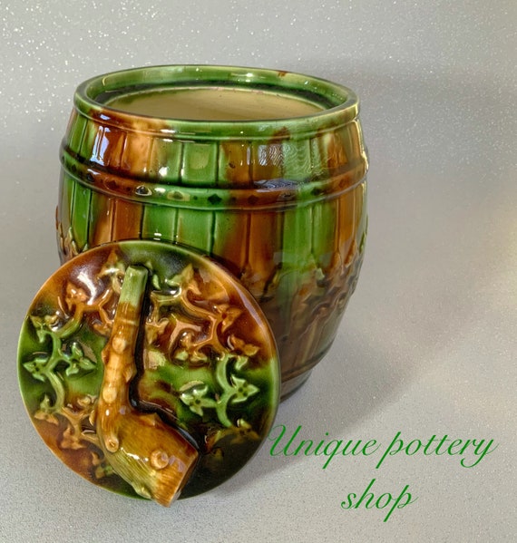 old ceramic tobacco jars A Delightful Antique Majolica, Ceramic Tobacco Jar and Lid old ceramic tobacco jars A Delightful Antique Majolica, Ceramic Tobacco Jar and Lid