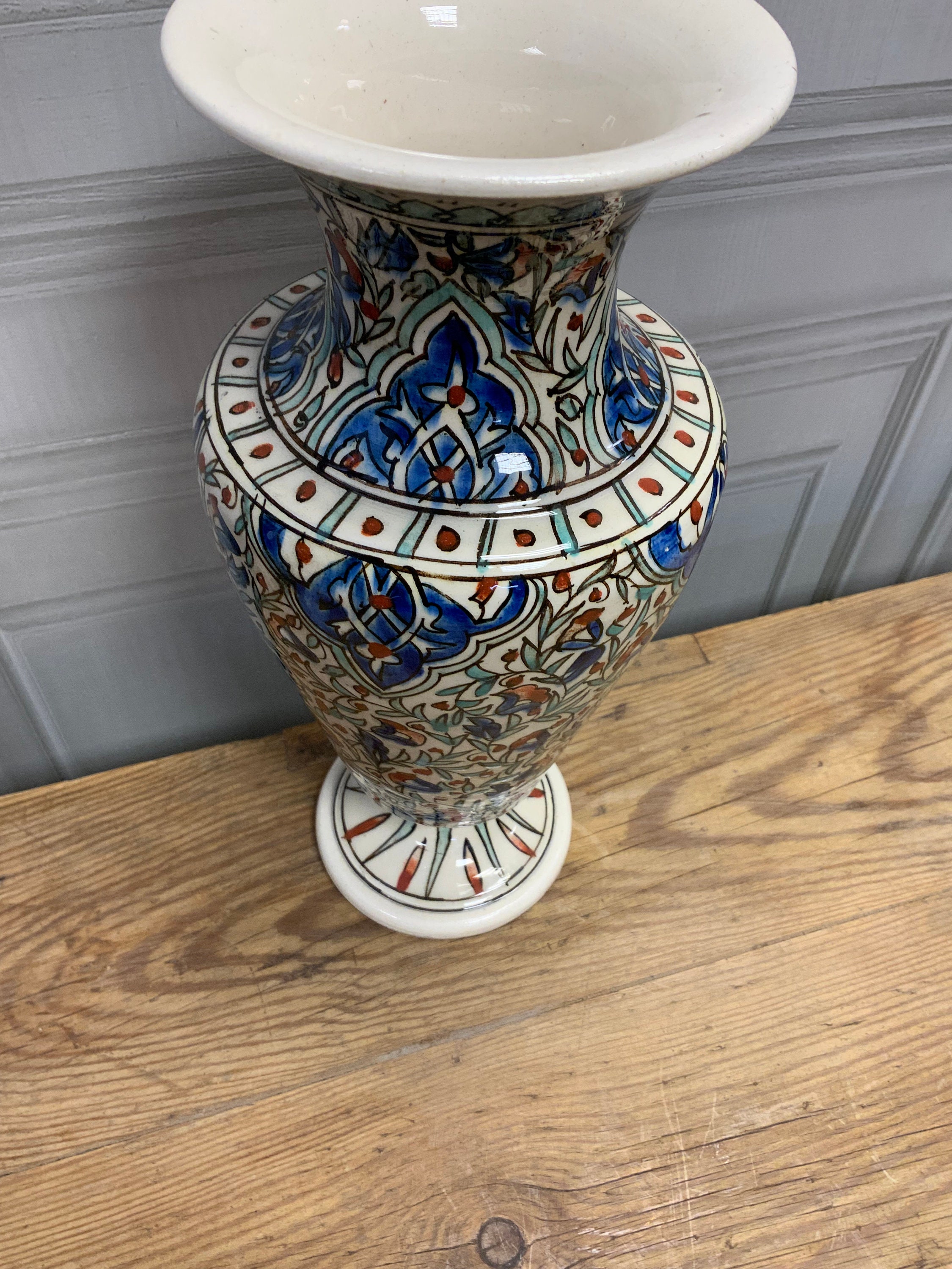 Iznik Vase, Ceramic Vase, Vase - Etsy