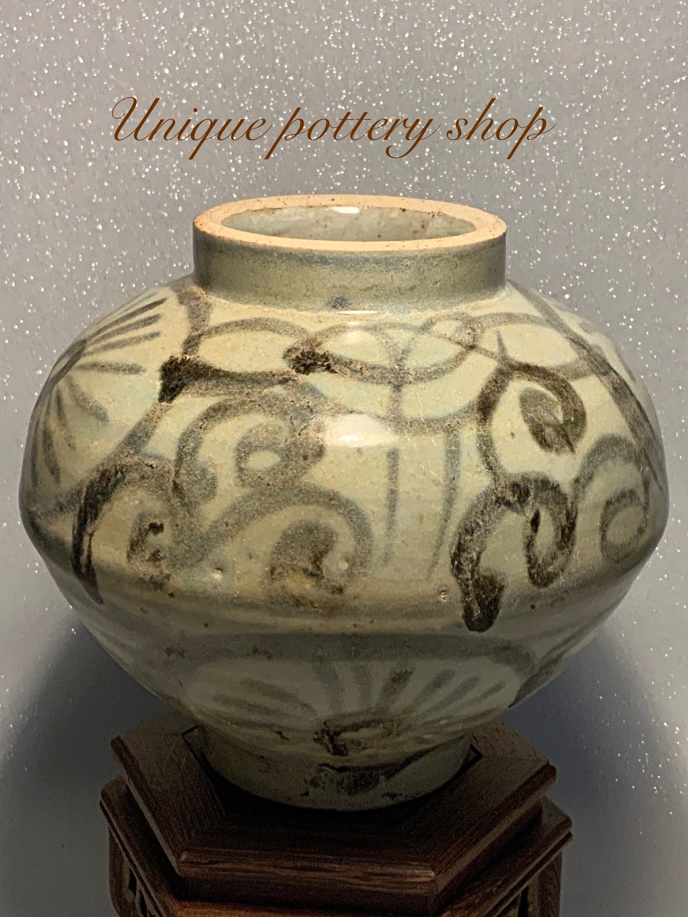 見事な中国元朝時代のアンティーク花瓶 - Etsy 日本