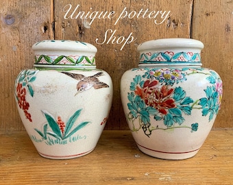 Two 19th century Japanese porcelain jars