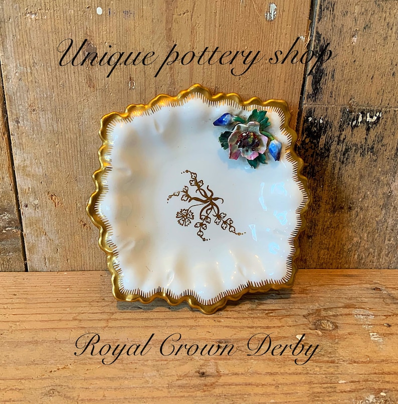 An outstanding Royal Crown Derby ring dish