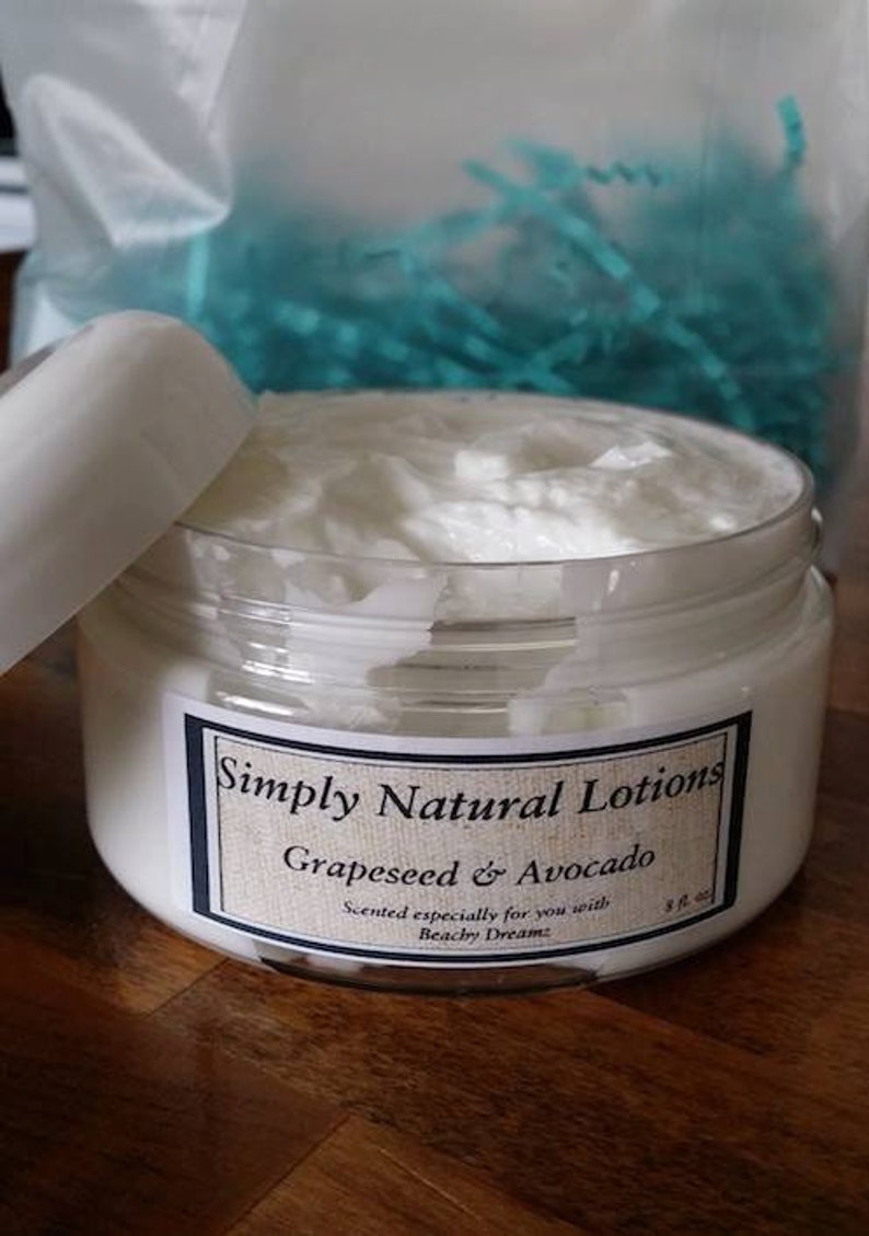 Grapeseed and Avocado Lotion Grapeseed oil Avocado Oil Etsy