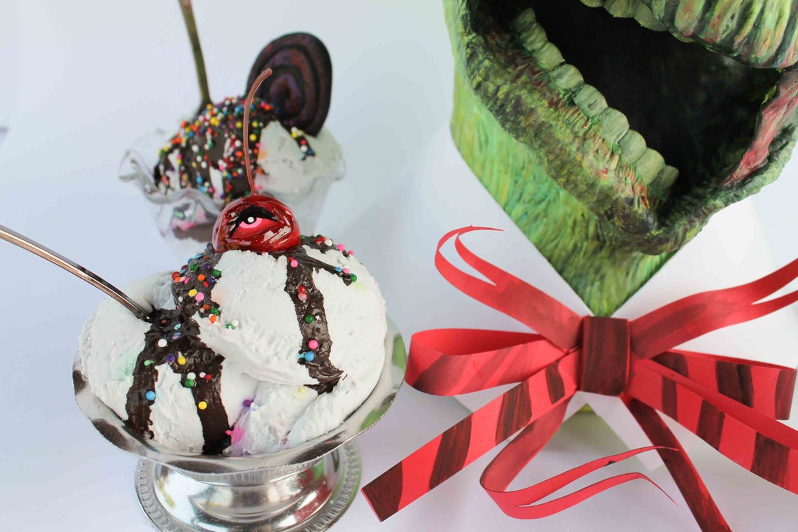 Cherry On Top Fake Ice Cream Halloween & Fall Sculpture Etsy