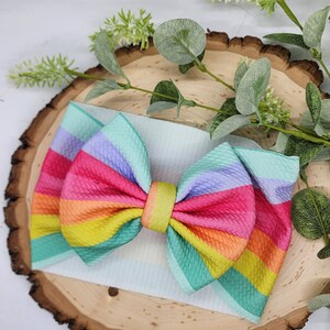 Arco iris bebé headwrap día de San Patricio bebé arco bebé diadema bebé arco envoltura niño headwrap tiktok headwrap