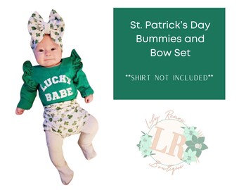 Bummies del Día de San Patricio Bummies de trébol Bummies de bebé Bummies de vacaciones Bummies de trébol