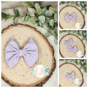 solid purple bows, clip bows, purple bows, nylon bows, bullet fabric bows, valentine&#39;s day bows, baby bows, newborn bows, girls hair bows