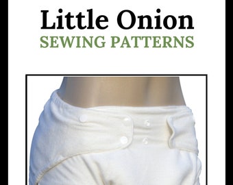 Fitted Adult Cloth Diaper Sewing Pattern
