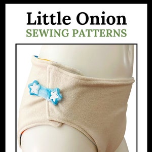 Contour Adult Cloth Diaper Sewing Pattern