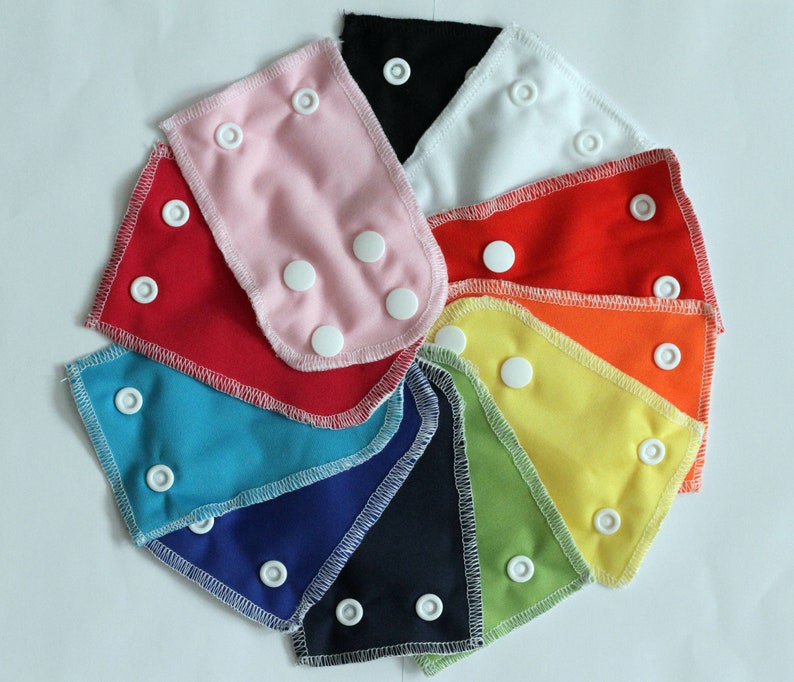 Curved Waist Tab Extenders for Baby Cloth Diapers 1 Set Etsy