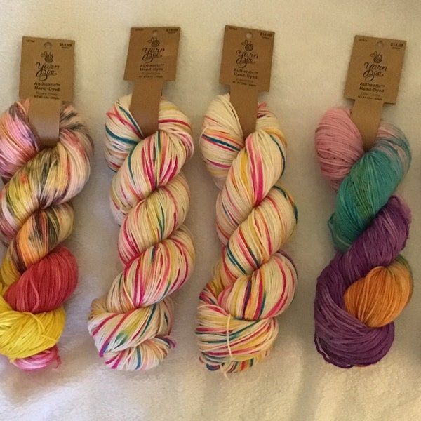 Yarn Bee Authentic Hand Dyed Yarn