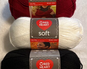 Red Heart Soft Yarn Etsy Israel