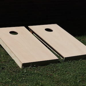 Unfinished Cornhole Boards | Non Painted Cornhole Boards  | DIY Cornhole Boards | Bean Bag Toss | ACA Regulation Size | Plain Cornhole Board