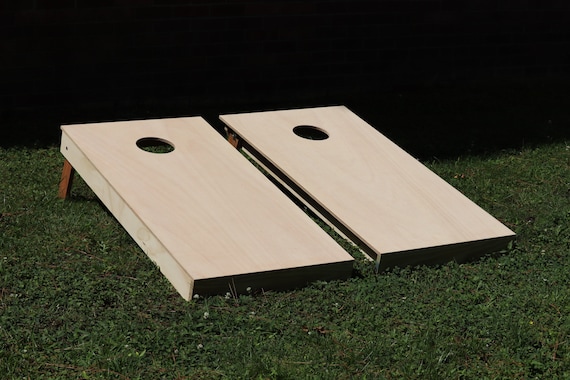 Unfinished Cornhole Boards Non Painted Cornhole Boards DIY