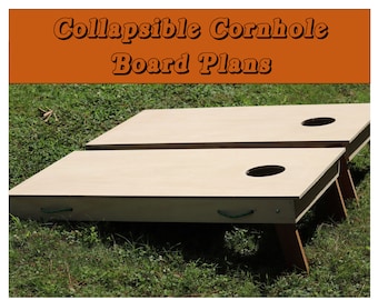 Collapsible Cornhole Plans