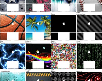 Laptop Lid Choose Any 1 Vinyl DecalSkin Design for Apple MacBook Air 13.3 2010-2011