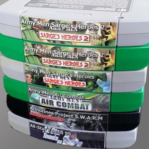 High-quality Nintendo 64 (N64) Cartridge Spine Labels - Full 296pc ...