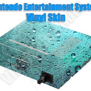 Choose Any 1 Custom Skin / Decal / Sticker Design for the orignial Nintendo Entertainment System (NES) -Personalized- Free US Shipping!