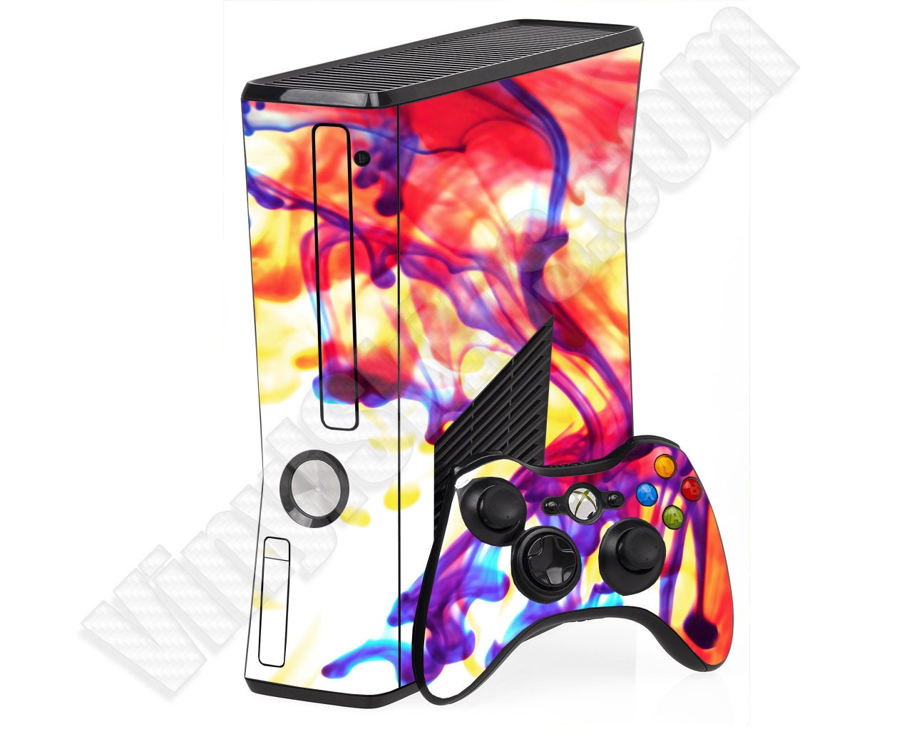 202 Battle Vinyl Skin Sticker Protector For Microsoft Xbox 360 E And 2 Controlle - Foto 10