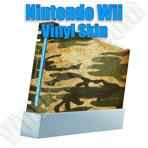 Choose Any 1 Custom Vinyl Skin / Decal / Sticker Design for the Nintendo Wii Console -Personalized- Free US Shipping!