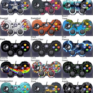May include: A collection of 18 different designs for a video game controller skin. The designs include a variety of themes, such as sports, nature, and abstract patterns. The skins are made of durable vinyl and are easy to apply and remove.