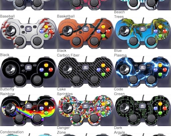 Choose Any 2 Vinyl Skin/Sticker/Decal Designs for the Logitech F310 Controller