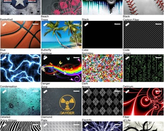 Choose Any 1 Vinyl Decal/Skin Design for Lenovo Thinkpad T450 Laptop Lid