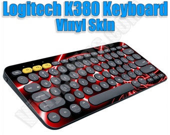 Choose Any 1 Custom Vinyl Skin / Decal / Sticker Design for the Logitech K380 Keyboard -Personalized- Free US Shipping!