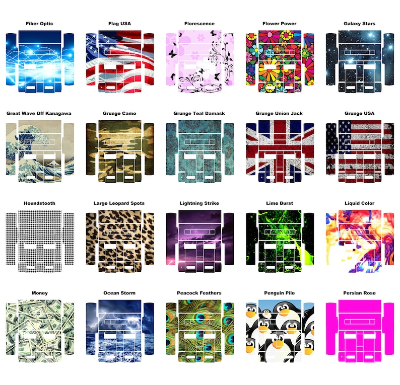 Random Skin Sticker Choose Any 1 Custom Vinyl Skin / Decal / Sticker Design for - Etsy