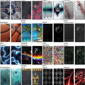 Choose Any 2 Designs - Vinyl Skins / Decals / Stickers for Nokia Lumia 1020 Smartphone
