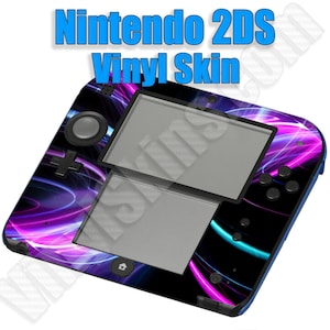 Choose Any 2 Custom Vinyl Skin / Sticker / Decal Designs for the Nintendo 2DS -Personalized- Free US Shipping!