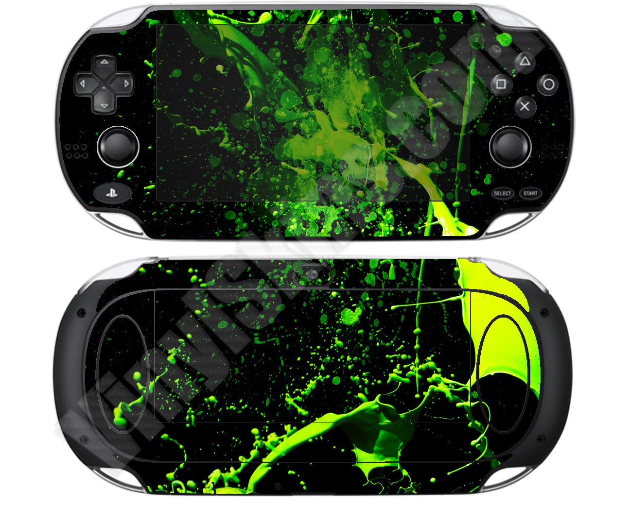 Pellicola Adesiva In Vinile Fibra Di Carbonio Nero Per Sony PlayStation PS Vita – Skin Decalcomania - Foto 2