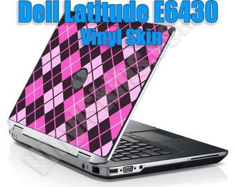 Choose Any 1 Custom Vinyl Decal / Skin / Sticker Design for Dell Latitude E6430 Laptop Lid - Personalized - Free US Shipping!