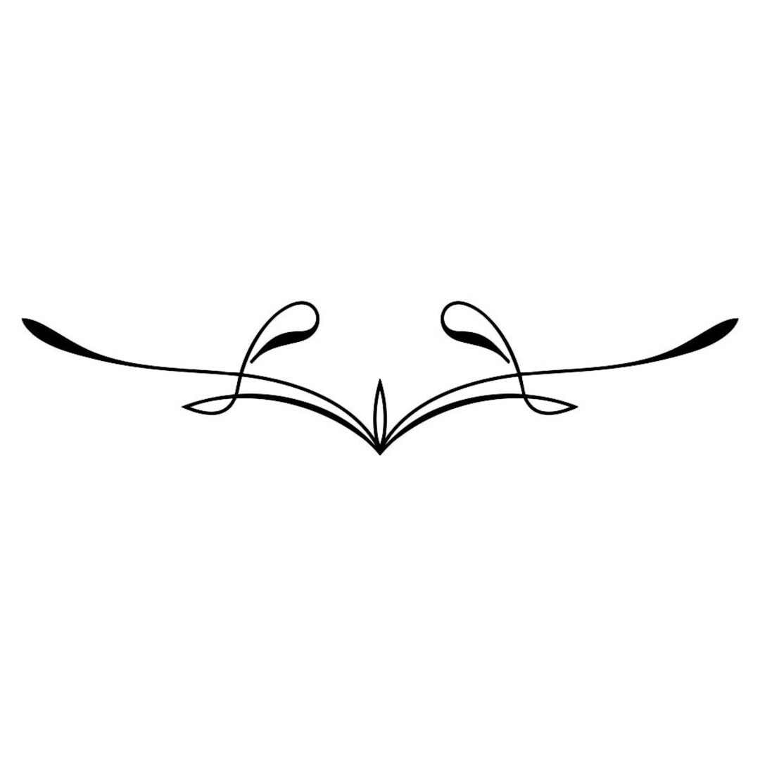 Pinstripe Decal / Scroll Many Colors and Sizes to Choose From ...