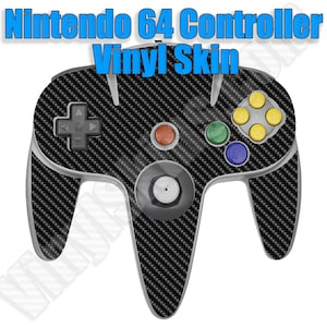 Choose Any 2 Vinyl Skin/Sticker/Decal Designs for the Nintendo 64 Controller (N64)