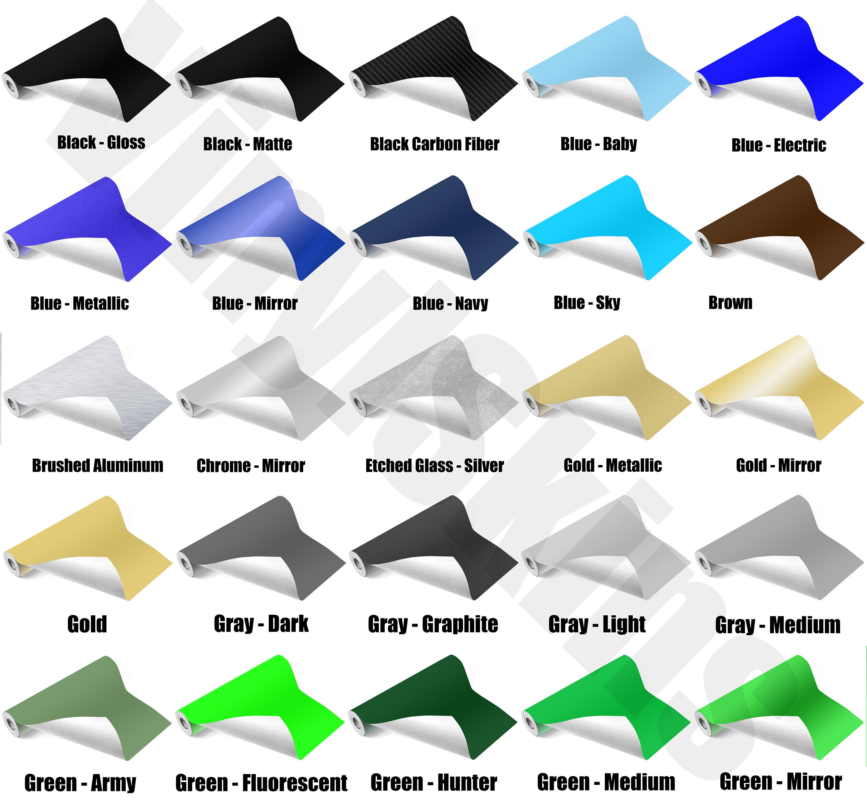 Pinstripe Decal / Scroll Pair Many Colors and Sizes to Choose From ...