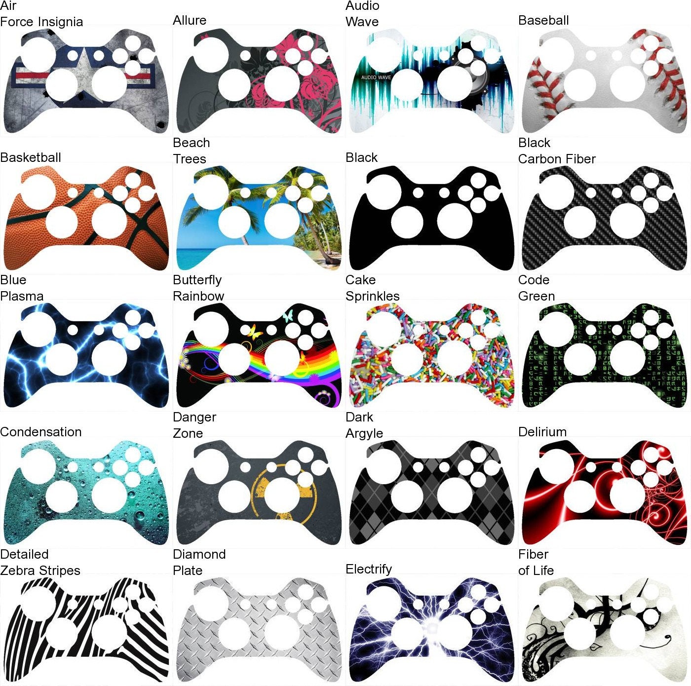 Choose Any 2 Personalized Vinyl Skin / Sticker / Decal Designs for the ...