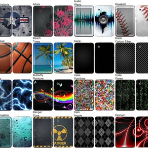 Choose Any 1 Vinyl Decal/Sticker/Skin Design for the Samsung Galaxy Tab 2 7&quot; - Android Tablet