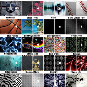 Choose Any 1 Vinyl Decal/Sticker/Skin Design for the Apple iPad, iPad Pro, iPad Mini iOS Tablets