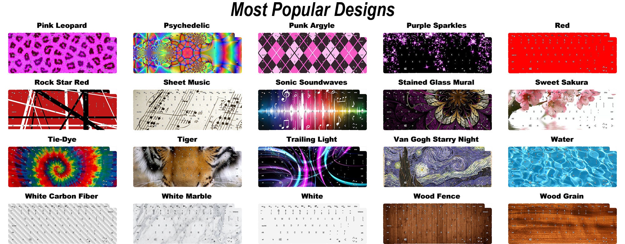 Polyester Skin Sticker Choose Any 1 Custom Vinyl Skin / Decal / Sticker Design for the Dell ...