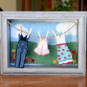 Oh You Pretty Things : Well Loved Wear Punch Needle
